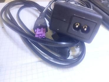 hp 1018: Адаптер питания для МФУ/принтеров HP с фиолетовым разъёмом (mini-DIN — 1