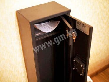 небольшой сейф: Сейф для ружья aiko чирок 1018 воробей. новый оружейный сейф в — 3