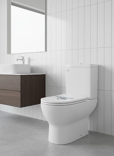 Унитаз Напольный, Материал: Фарфор