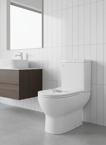 унитазы бачок: Унитаз Напольный, Материал: Фарфор — 1