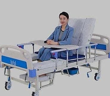 в мебельный цех: Функциональная медицинская кровать-трансформер с механическим приводом — 1