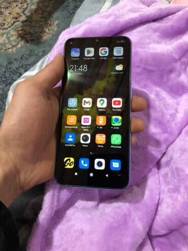 телефон авто: Redmi, Redmi 9A, түсү - Көгүлтүр — 1