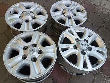 Литые Диски R 17 Toyota, отверстий - 5, Б/у