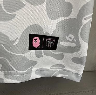tech flece: Футбольная футболка Inter Miami x A Bathing Ape (BAPE) - — 4