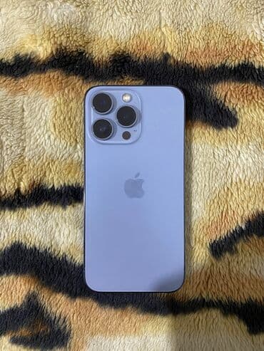 IPhone 13 Pro, Б/у, 256 ГБ, Голубой, Чехол, 97 % at lalafo.kg IPhone 13 Pro, Б/у, 256 ГБ, Голубой, Чехол, 97 %
