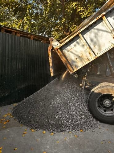 Предлагается услуга по доставке Отсева для строительных и ландшафтных