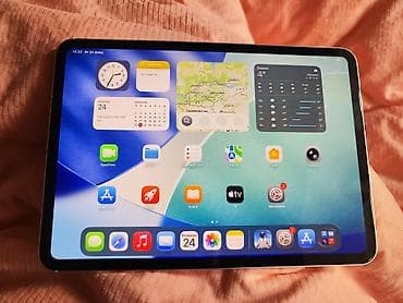 16 pro maks: Планшет, Apple, память 256 ГБ, 10" - 11", Wi-Fi, Б/у, Классический цвет - Серебристый — 2