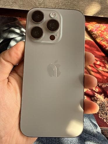 iphone китай: IPhone 16 Pro, 256 ГБ, Natural Titanium — 3