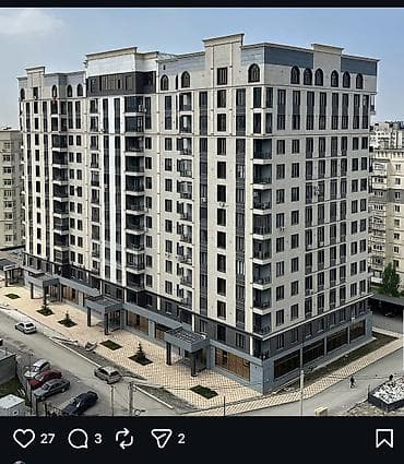 2 комнаты, 87 м², Элитка, 7 этаж, Евроремонт