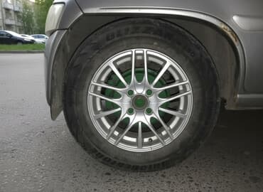 купить бу резину на 15: Колеса в сборе R 14, Зима, Б/у, Комплект, Легковые, Литые, отверстий - 4 — 1