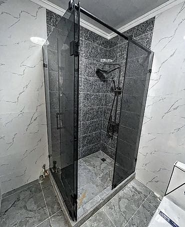 душовой стекло: Современные душевые перегородки из закалённого стекла для дома и — 9