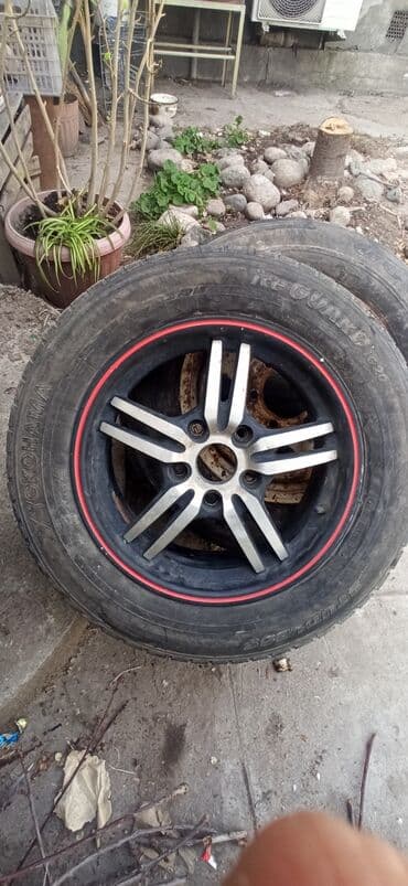 купить мицубиси паджеро спорт в бишкеке: Продаю 1шт. Для запаски. R15 205/65 — 1