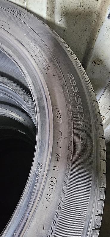 6300: Шины 235 / 50 / R 18, Лето, Б/у, Пара, Легковые, Корея, Hankook — 3