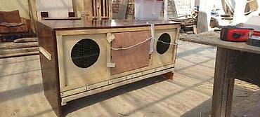 продать животных: Деревянный вольер/переносной ящик для животных или птицы. - Материал — 3