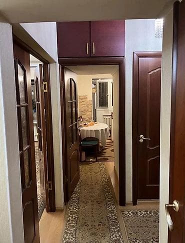 3 комнаты, 62 м², Центральная мечеть 105 серия, 4 этаж, Евроремонт — 10