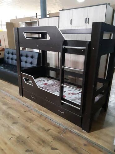 детская кровать новая: Детская односпальная кровать, Новый, Для девочки, Для мальчика, С матрасом, ДСП, Бесплатная доставка — 9