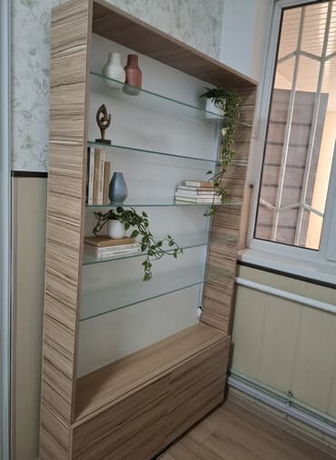 косметическое зеркало: Витрина Для косметики, С ящиками, 178 см * 102 см * 20 см — 2