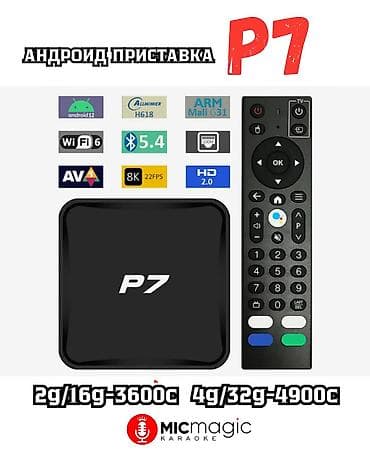zor tv: Андроид-приставка P7 - ОС: Android 12 - Процессор: Allwinner H618 - — 1