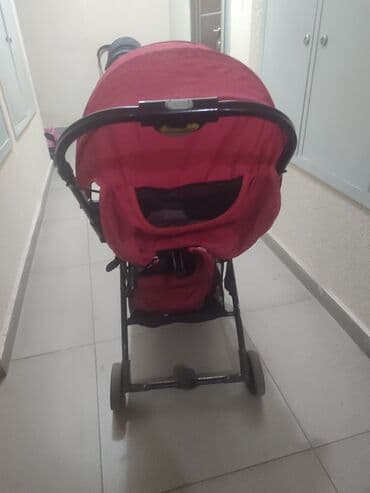 прогулочные коляски cam: Коляска, цвет - Розовый, Б/у — 3