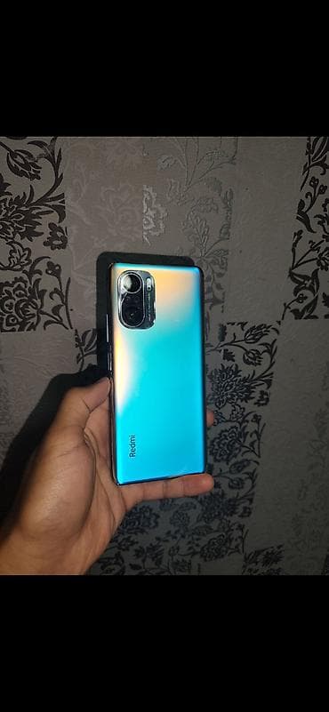 samsung 02s: Redmi, Redmi K40, Б/у, 256 ГБ, цвет - Голубой, 2 SIM — 1