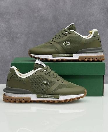 Личные вещи: Мужские кроссовки, 41, 42, 43, Lacoste, Новый, цвет - Зеленый — 3