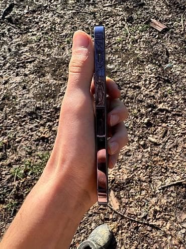 a7 iii: IPhone 14 Pro, Б/у, 128 ГБ, Deep Purple, Защитное стекло, Чехол, Кабель, 76 % — 2