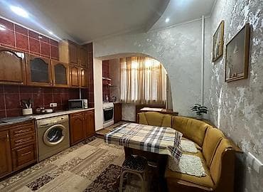 кара балта суточные квартира: 1 комната, Эконом, 5 мкр, Душевая кабина, Постельное белье, Кондиционер — 3