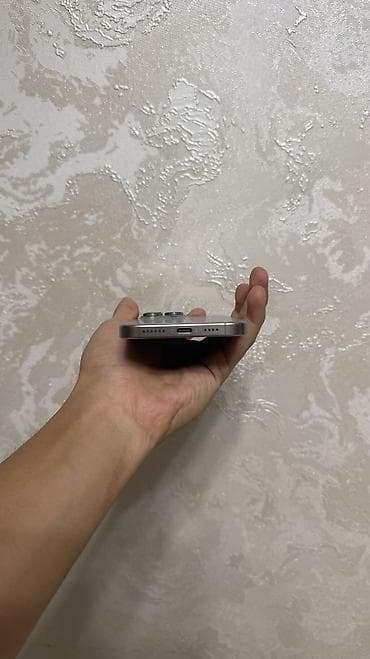 iphone 16 mini: IPhone 16 Pro Max, Б/у, 256 ГБ, Natural Titanium, 92 % — 4