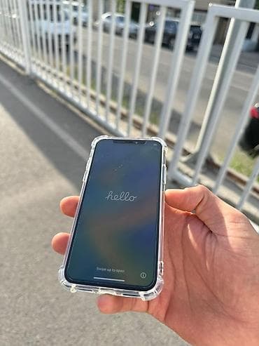 Мобильные телефоны и аксессуары: IPhone X, Б/у, 64 ГБ, Space Gray, Чехол, 71 % — 2