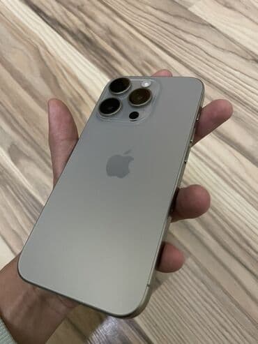 Автоэлектроника: IPhone 15 Pro, Б/у, 256 ГБ, Natural Titanium, 81 % — 5