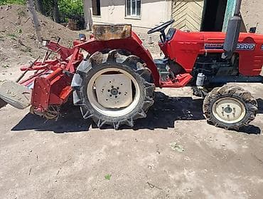 Колесный трактор Yanmar YM2220D с почвофрезой - Полный привод (4WD) - — 5