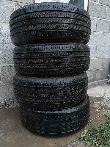 Шины 225 / 55 / R 17, Лето, Б/у, Комплект, Легковые, Корея, Kumho