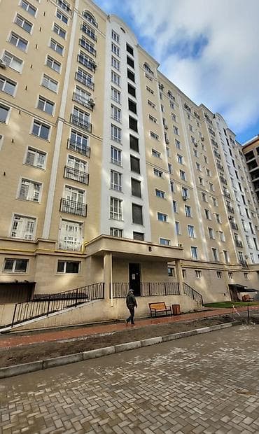 Батирлер: 2 бөлмө, 72 м², Элитка, 9 кабат, Даяр ПСО (өзү оңдоп түзөтүп бүтүү үчүн) — 3