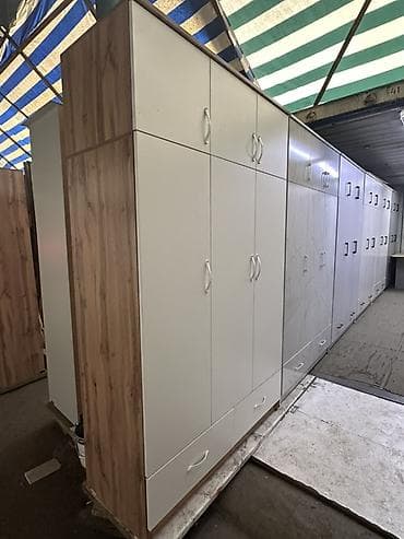 гардеробные системы: Шифоньер, шкаф для одежды, Новый, Прямой, ЛДСП — 6