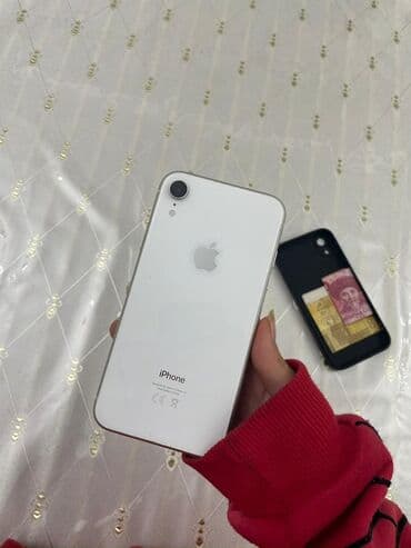 IPhone Xr, Б/у, 64 ГБ, Белый