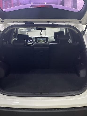 накладка на бампер: Hyundai Santa Fe: 2015 г., 2 л, Автомат, Дизель, Кроссовер — 9