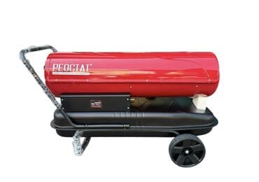 котел отопительный на твердом топливе: Тепловая пушка Дизельная, более 2000 Вт, Отключение при перегреве — 2