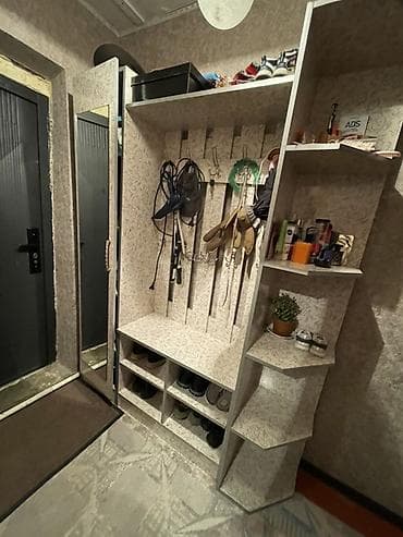 полочные стеллажи: Прихожая модульная с открытой вешалкой и системой хранения. Состав и — 1
