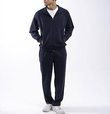 классические спортивные костюмы мужские: Мужской спортивный костюм - Комплект: куртка на молнии + брюки. - — 4