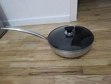 fire maple: 1. вок-сковорода. алюминий. с ручкой. с крышкой. 28 см. Производство — 1