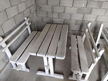 Сантехника: Бакча эмерек комплекти, Үстөл, Жыгач — 1