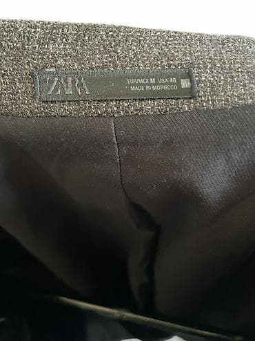 Жеке буюмдар: Мужской пиджак ZARA - Материал: 100% шерсть (указано на бирке) - — 4