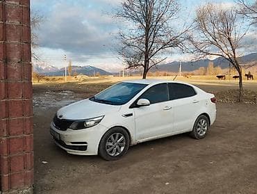 Kia Rio: 2015 г., 1.6 л, Кол менен иштөөчү, Бензин, Седан — 1