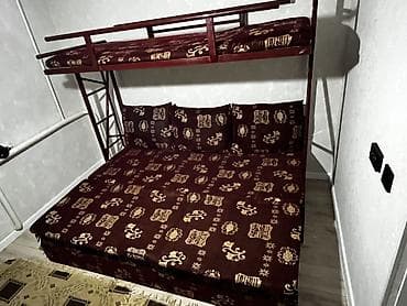 адна спалный: Двухъярусная кровать-чердак с нижним двуспальным спальным местом. - — 4