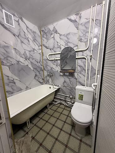 продаю квартиру авиагородок ош: 3 комнаты, 58 м², 104 серия, 4 этаж, Евроремонт — 4