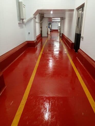 эпоксидная краска: Бетонные промышленные полы, Полы для паркингов, Полимерные — 9