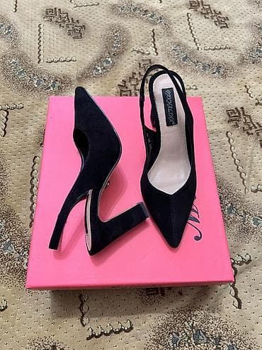 женские туфли лодочки: Женские туфли-лодочки на каблуке Mainila - Цвет: черный - Материал — 2