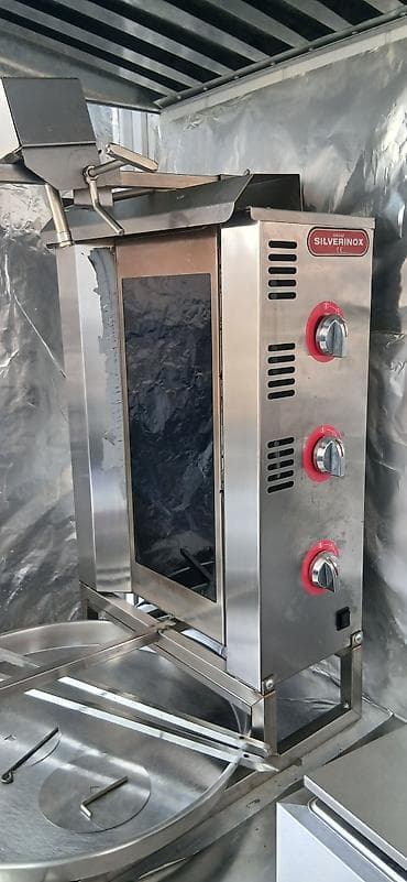 миксеры б у: Гриль для шаурмы/донера SILVERINOX электрическая - Профессиональная — 3