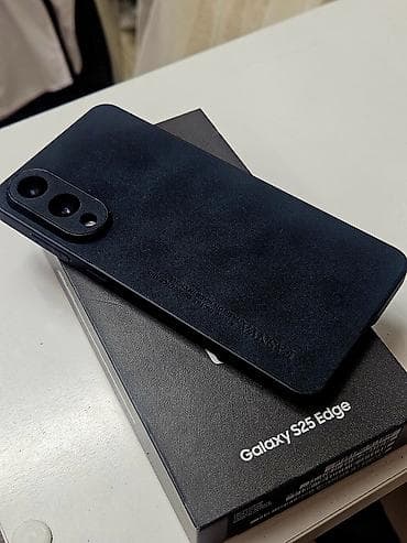 nokia e72: Samsung Galaxy S25 Edge, Б/у, 256 ГБ, цвет - Черный, 2 SIM, eSIM — 3