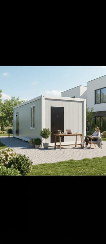 без хоз дом: Блок‑контейнер/модульное помещение из сэндвич‑панелей — 2